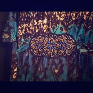 Plus size maxi dress.